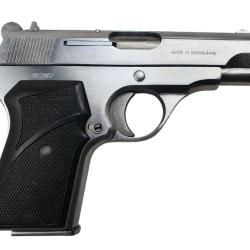 PISTOLET ZASTAVA M70 CALIBRE 32ACP (7.65BROWNING) NICKEL&Eacute; EXCELLENT ETAT - CATEGORIE B ref.A21