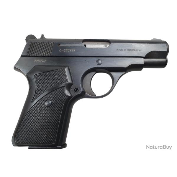 PISTOLET ZASTAVA M70 CALIBRE 32ACP (7.65BROWNING) EXCELLENT ETAT - CATEGORIE B ref.A23