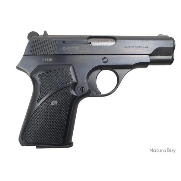 PISTOLET ZASTAVA M70 CALIBRE 32ACP (7.65BROWNING) EXCELLENT ETAT - CATEGORIE B ref.A37