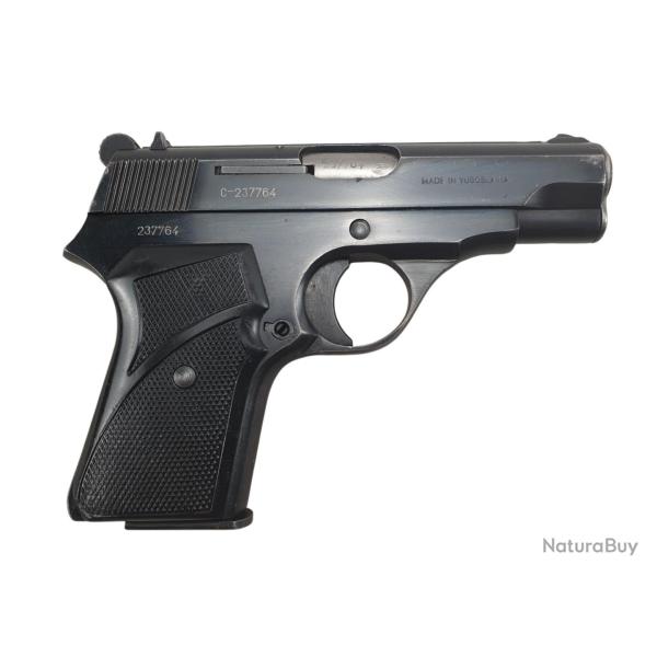PISTOLET ZASTAVA M70 CALIBRE 32ACP (7.65BROWNING) EXCELLENT ETAT - CATEGORIE B ref.A38