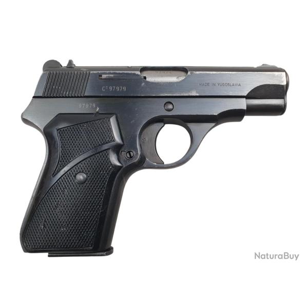 PISTOLET ZASTAVA M70 CALIBRE 32ACP (7.65BROWNING) EXCELLENT ETAT - CATEGORIE B ref.A39