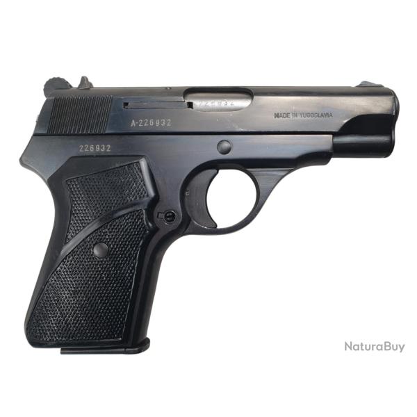 PISTOLET ZASTAVA M70 CALIBRE 32ACP (7.65BROWNING) EXCELLENT ETAT - CATEGORIE B ref.A43