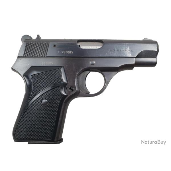 PISTOLET ZASTAVA M70 CALIBRE 32ACP (7.65BROWNING) EXCELLENT ETAT - CATEGORIE B ref.A52