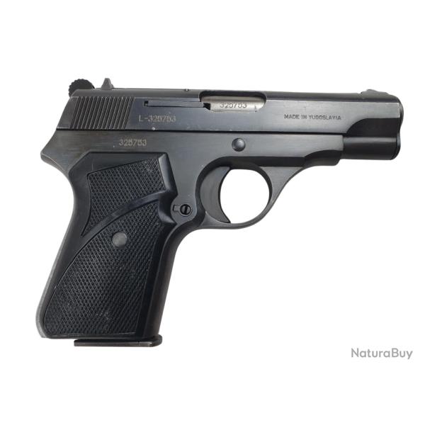 PISTOLET ZASTAVA M70 CALIBRE 32ACP (7.65BROWNING) EXCELLENT ETAT - CATEGORIE B ref.A55
