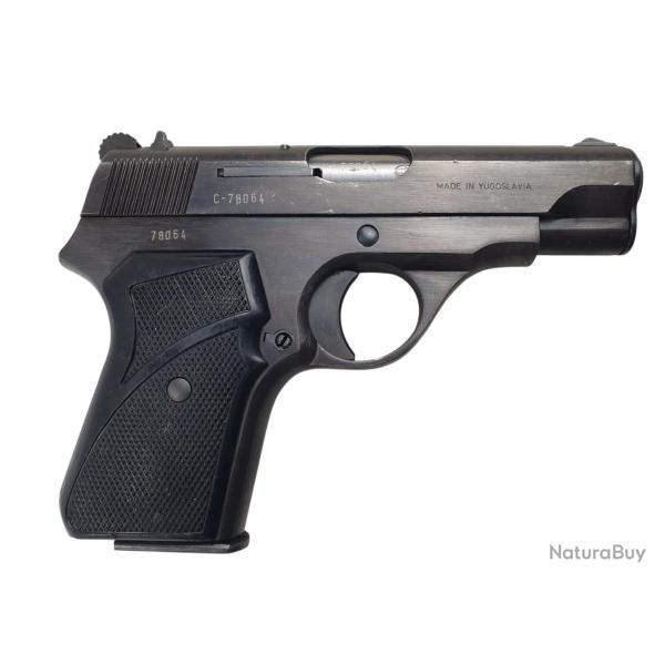 PISTOLET ZASTAVA M70 CALIBRE 32ACP (7.65BROWNING) EXCELLENT ETAT - CATEGORIE B ref.A60