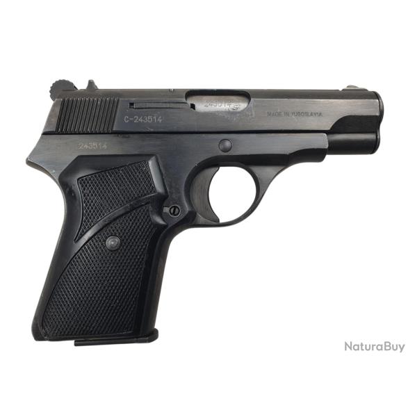 PISTOLET ZASTAVA M70 CALIBRE 32ACP (7.65BROWNING) EXCELLENT ETAT - CATEGORIE B ref.A62