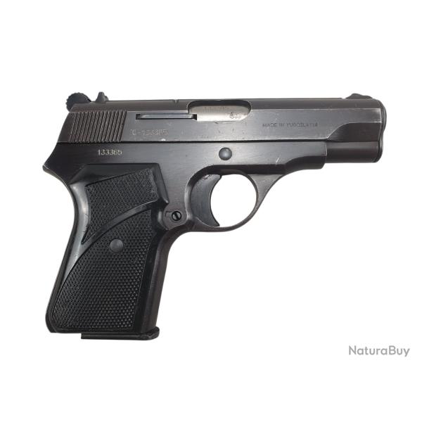 PISTOLET ZASTAVA M70 CALIBRE 32ACP (7.65BROWNING) EXCELLENT ETAT - CATEGORIE B ref.A72