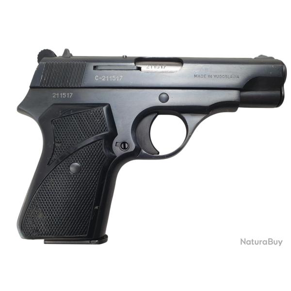 PISTOLET ZASTAVA M70 CALIBRE 32ACP (7.65BROWNING) EXCELLENT ETAT - CATEGORIE B ref.A73