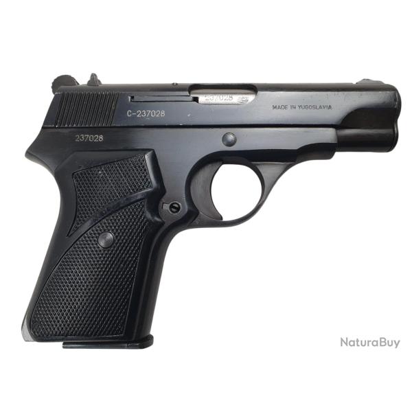 PISTOLET ZASTAVA M70 CALIBRE 32ACP (7.65BROWNING) EXCELLENT ETAT - CATEGORIE B ref.A78