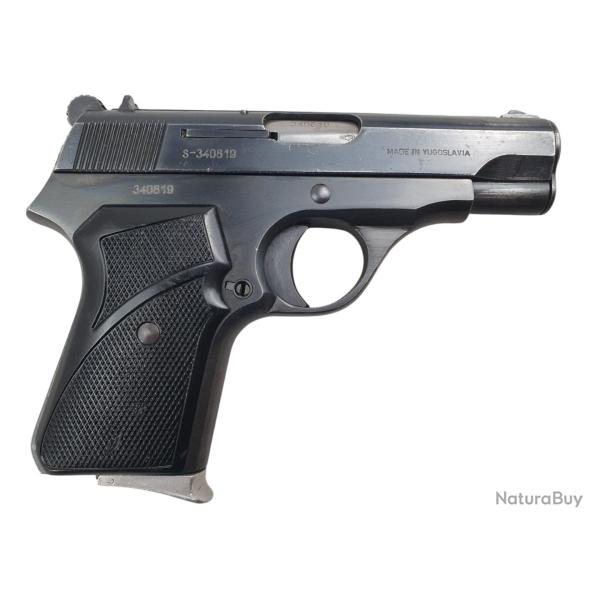 PISTOLET ZASTAVA M70 CALIBRE 32ACP (7.65BROWNING) EXCELLENT ETAT - CATEGORIE B ref.A79