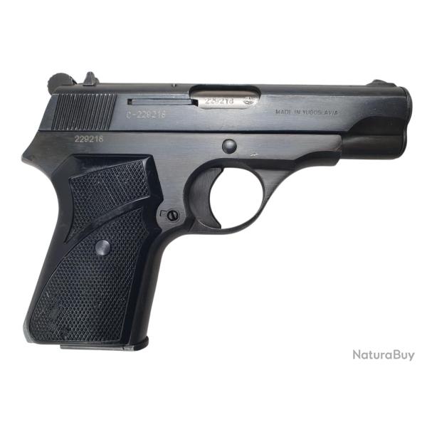 PISTOLET ZASTAVA M70 CALIBRE 32ACP (7.65BROWNING) EXCELLENT ETAT - CATEGORIE B ref.A87
