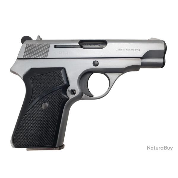 PISTOLET ZASTAVA M70 CALIBRE 32ACP (7.65BROWNING) EXCELLENT ETAT SABL� BLANC MAT - CATEGORIE B ref.A
