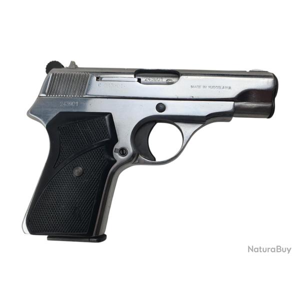 PISTOLET ZASTAVA M70 CALIBRE 32ACP (7.65BROWNING) POLI-BLANC EXCELLENT ETAT - CATEGORIE B ref.A100