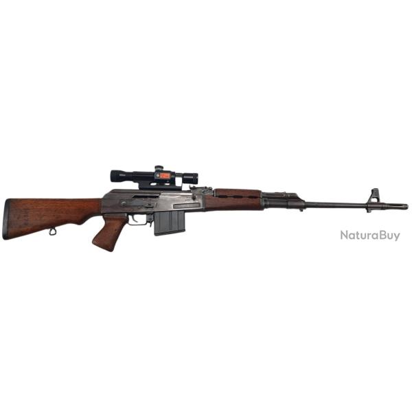 CARABINE DE TIR ZASTAVA M76 SNIPER CAL.8x57JS + LUNETTE ZRAK D'ORIGINE REF.32974 - CAT.B
