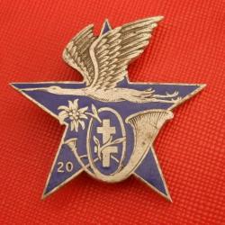 Insigne de la S.E.S. du 20&deg;BCA