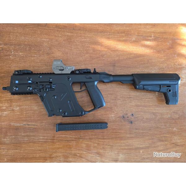 kriss vector 9mm + holosun point vert