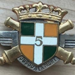 5&deg; R&eacute;giment d'Artillerie de Campagne A&eacute;roport&eacute;, orange clair