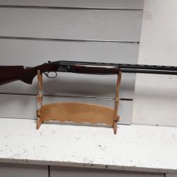 Fusil superpose Huglu LUGER cal.28/76 bois can.76cm + malette