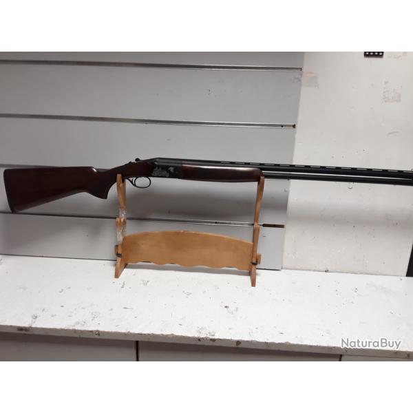 Fusil superpose Huglu LUGER cal.28/76 bois can.76cm + malette