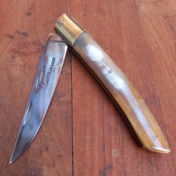 Joli Couteau R&eacute;gional LE THIERS  par LE SABOT   Manche en Corne