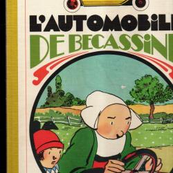 l'automobile de b&eacute;cassine illustrations de j.p.pinchon , texte caumery