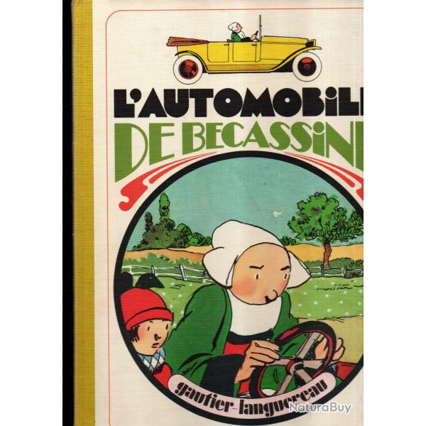 l'automobile de b�cassine illustrations de j.p.pinchon , texte caumery