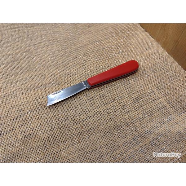 Greffoir Droit rouge Lame 65 mm