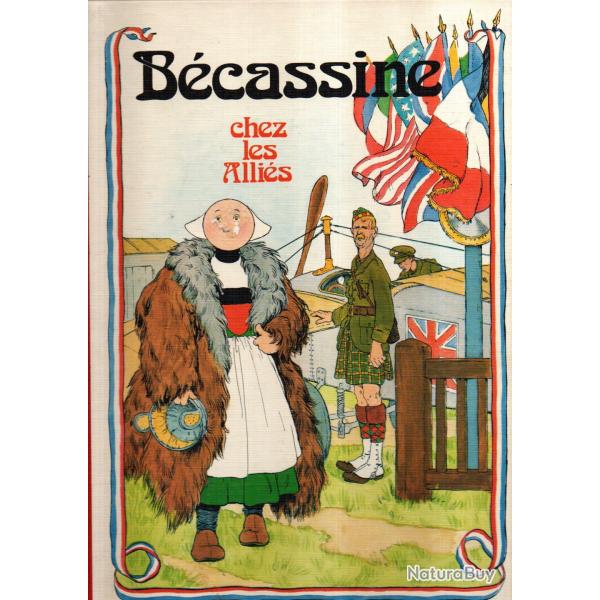 b�cassine chez les alli�s illustrations de j.p.pinchon , texte caumery