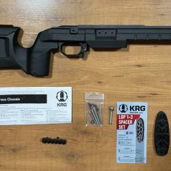 Chassis KRG BRAVO Remington 700 SA Noire