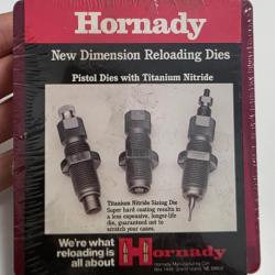Hornady 3 Die Set .38 Special / .357 Magnum / .357 Max - Titanium Nitride - NEUF SCELL&Eacute; -