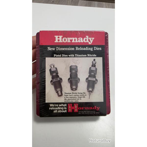 Hornady 3 Die Set .38 Special / .357 Magnum / .357 Max - Titanium Nitride - NEUF SCELL� -