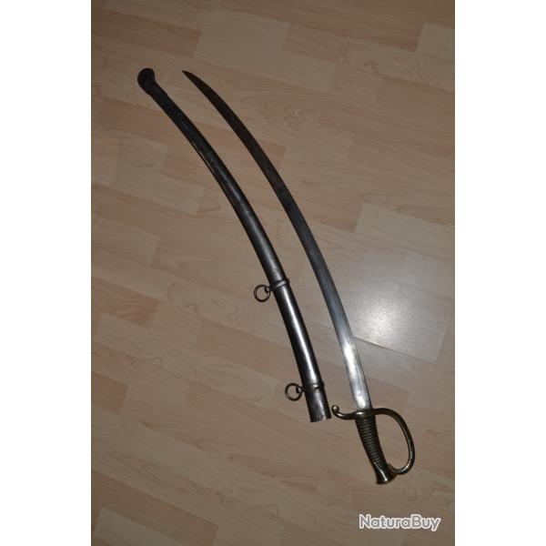 sabre de canonnier mont� mod�le 1829 Mre imp ch�tellerault second empire