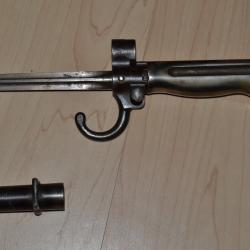 ba&iuml;onnette prototype daudeteau essai matricule N&deg;5 poilu guerre 14-18