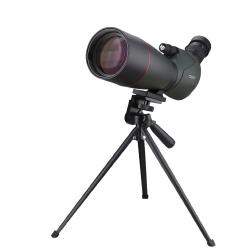 Longue-vue 25-75x70 Zoom Puissant  Monoculaire FMC BAK4 &Eacute;tanche +Tr&eacute;pied/ Adaptateur Smartphone Noir