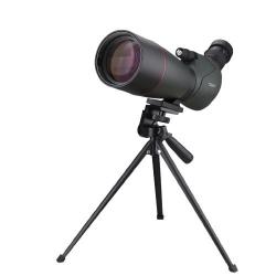 Longue-vue 25-75x70 Zoom Puissant  Monoculaire FMC BAK4 &Eacute;tanche +Tr&eacute;pied/ Adaptateur Smartphone Noir