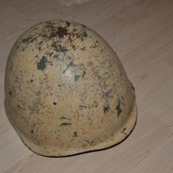 casque polonais camouflage neige seconde guerre 1944