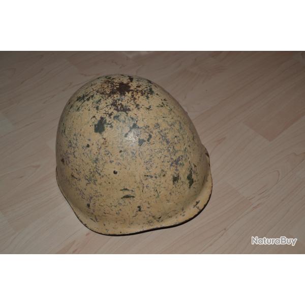 casque polonais camouflage neige seconde guerre 1944