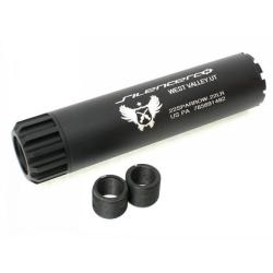 FMA W.A.U Force Silencer 35x145 mm - Black