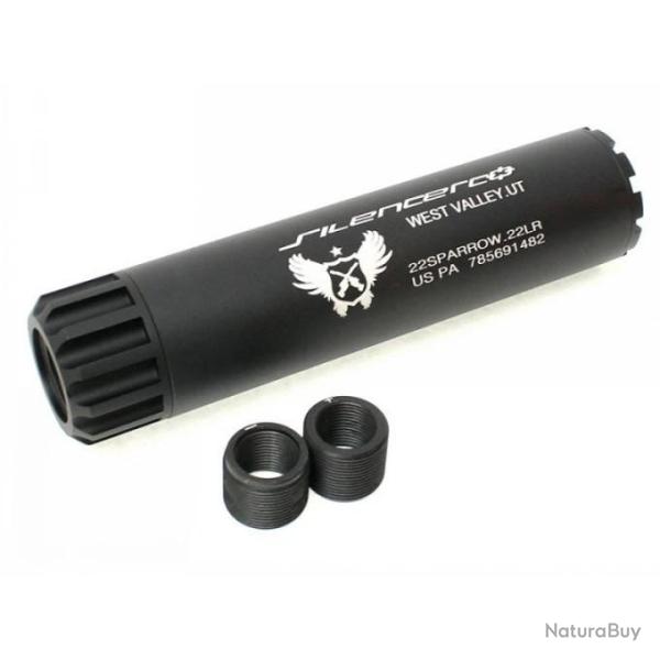 FMA W.A.U Force Silencer 35x145 mm - Black