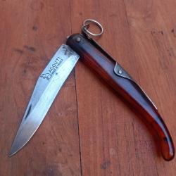Ancien Couteau AGOUTI FRANCE Manche en R&eacute;sine
