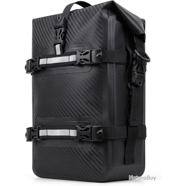 Sac de si�ge de v�lo extensible de 6-8.8L Imperm�able L�ger Fixation Robuste NOIR