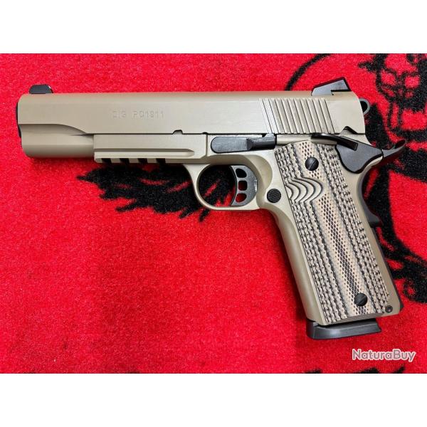 TISAS ZIG PC 1911 FDE 45 auto