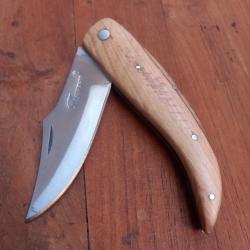 Gros Couteau L&Eacute;OPARD Manche en BOIS