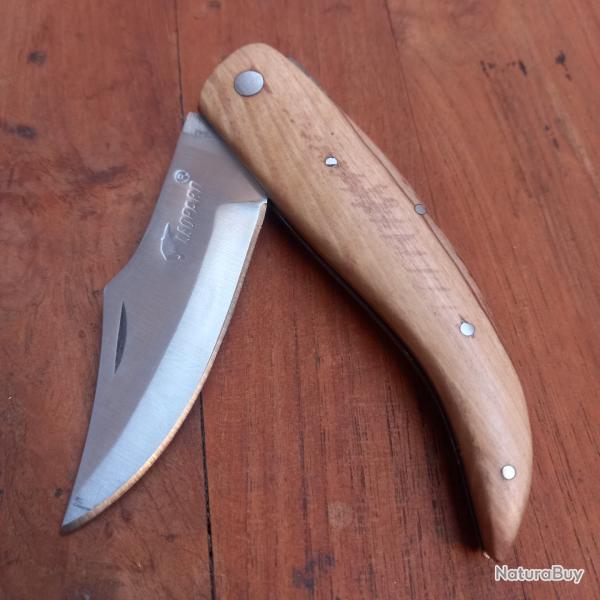 Gros Couteau L�OPARD Manche en BOIS