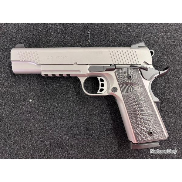 Tisas ZIG PC 1911 Stainless 45 auto