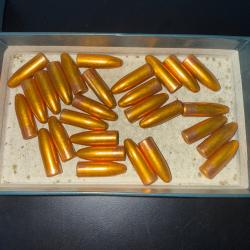 1 LOT DE 28 OGIVES   CAL.323   8 mm   190 grs H&N