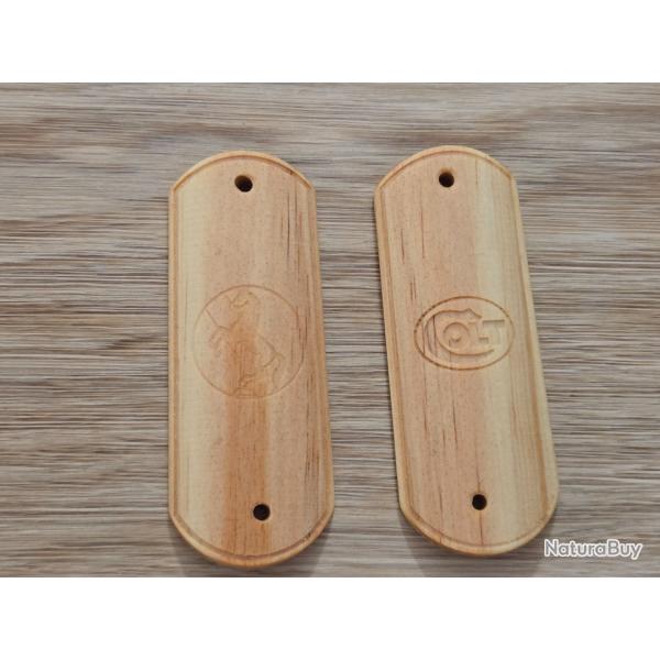Plaquettes bois Colt 1902 .38 ACP