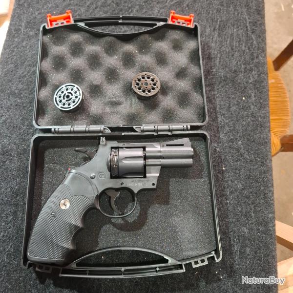 Python 357 2,5" bb's et plomb 4,5