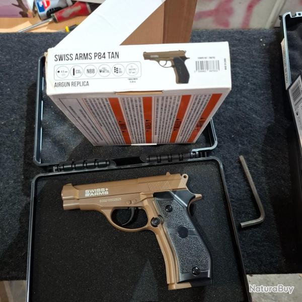 Beretta M84fs Tan co2 swiss arms