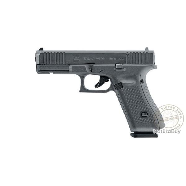 Pistolet d'alarme � blanc, gaz ou flash GLOCK 17 Gen 5 - Cal. 9mm PAK Noir